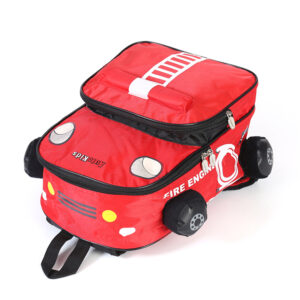 Fire truck kindergarten backpack