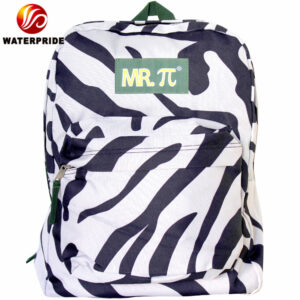 zebra stripe Youth leisure backpack