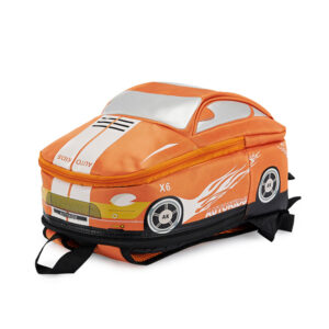 Sports car small class kindergarten backpack