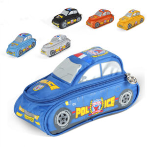 Children's police car shaped pencil case