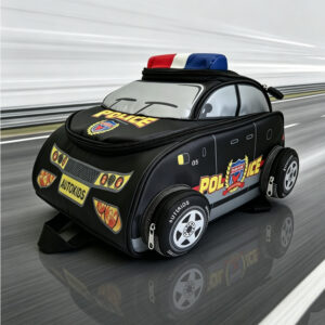Police car kindergarten backpack